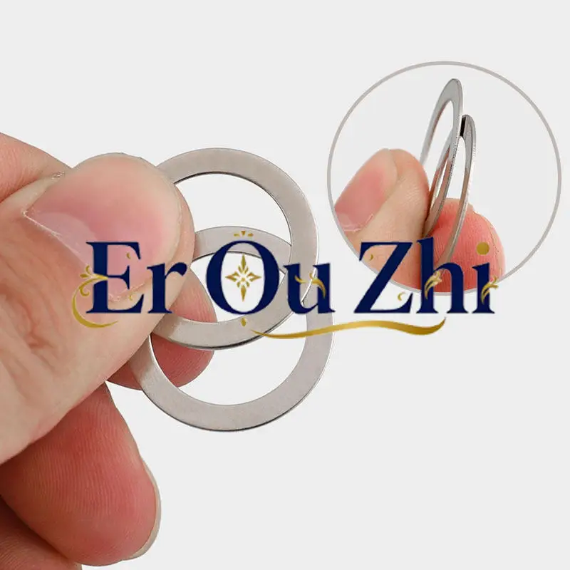 304 Stainless Steel Ultra-thin Metal Gasket Thickness 0.1/0 2/0.3/0.5mm Shaft Clearance Flat Pad Adjustment Gasket