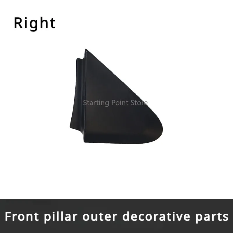 Suitable for Suzuki Front Control Midway,front door triangle panel,door protective film,black adhesive plastic decorative parts