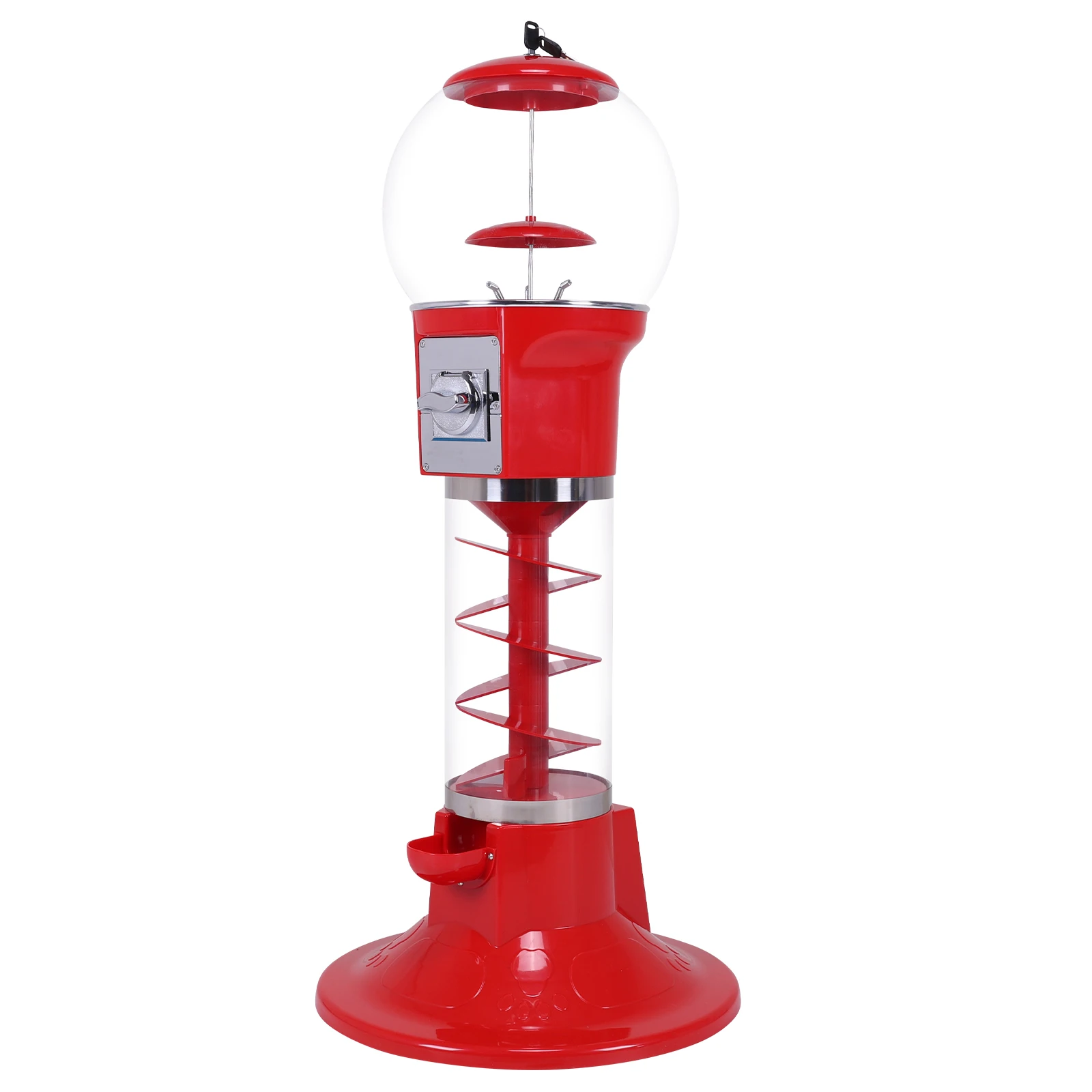 

Coin Operated Capsule Toys Large Capacity Rotating Gachapon Machine Free Standing Toys Vend Machine for Shopping Mall Decoration