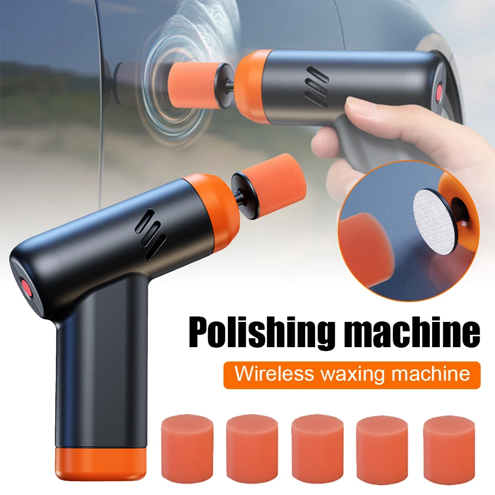 

Portable Mini Car Polishing Machine 2-Speed Transmission Scratch Repair Cordless Electric Polishing Machine Car Accessories