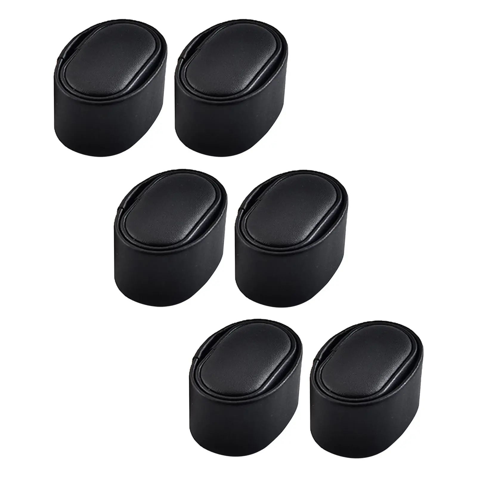 

6x Watch Pillow Storage Case Cushion for Watch Replacement Display Men Black