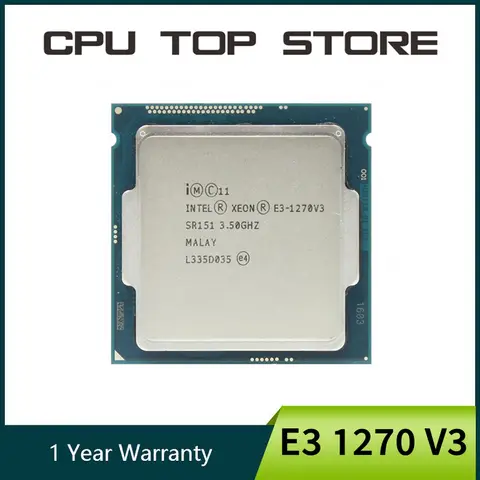 4-rdzeniowy procesor Intel Xeon E3 1270 V3 3,5 GHz LGA 1150 SR151