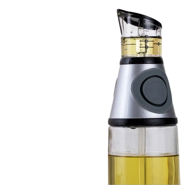 High Quality olive Oil and vinegar dispenser set kitchen sauce glass oil bottle