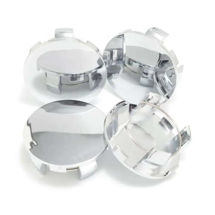 

4Pcs 2.52in/ 64mm Car Wheel Center Caps for #MC2-C74152#MC2-C74152CWC #C74152#87-RX300-16 Chrome Outer 2.52 in Inner 2.11 in Sn