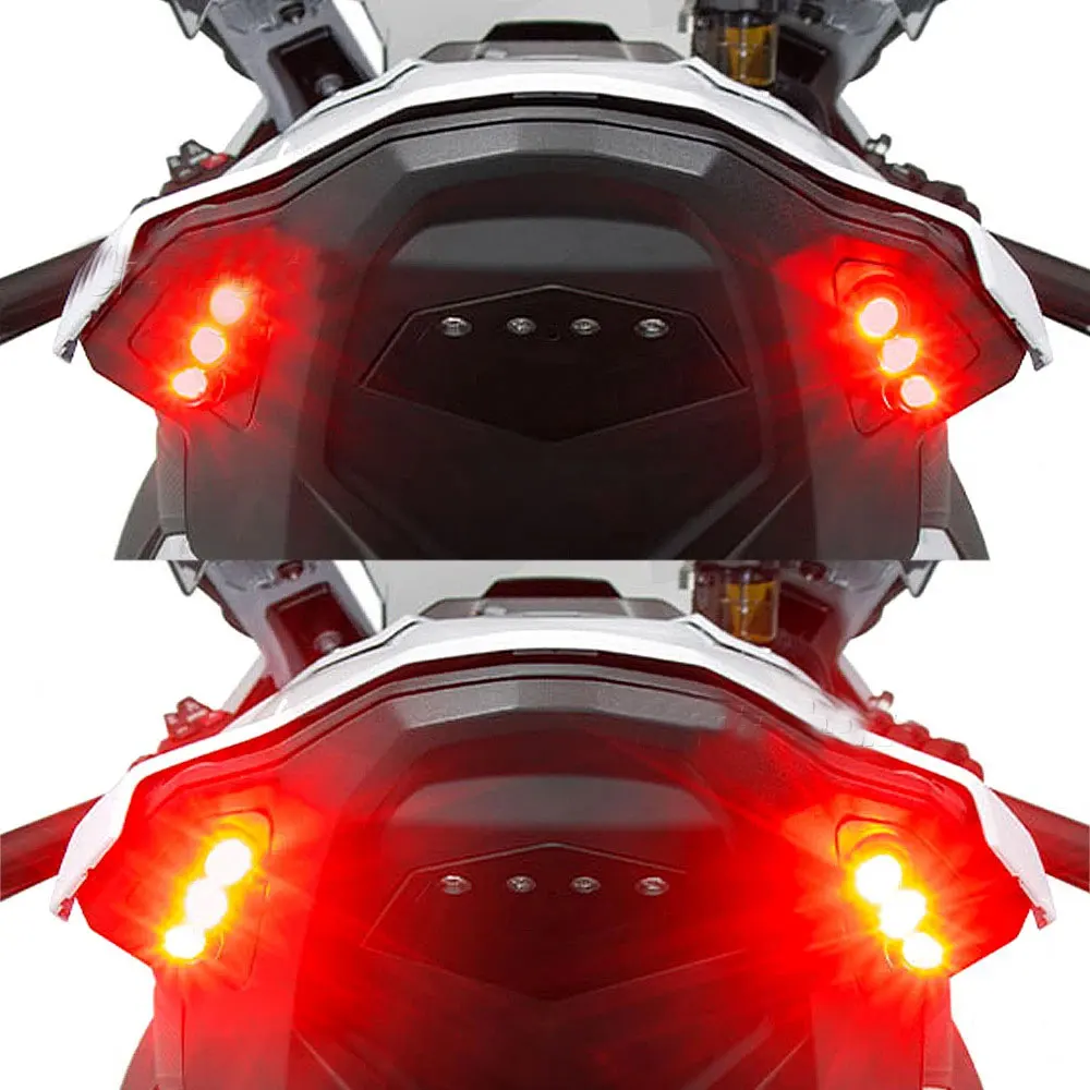 Motorcycle Rear Lights LED Turn Signal Modified Accessories For BMW S1000RR 2023 2024 Rear Turn Signal Flashe Kit