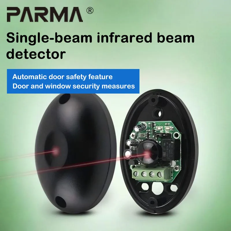 Infrared beam sensor, single-beam infrared line sensor, gate switch, sliding door, anti-collision, anti-crushing