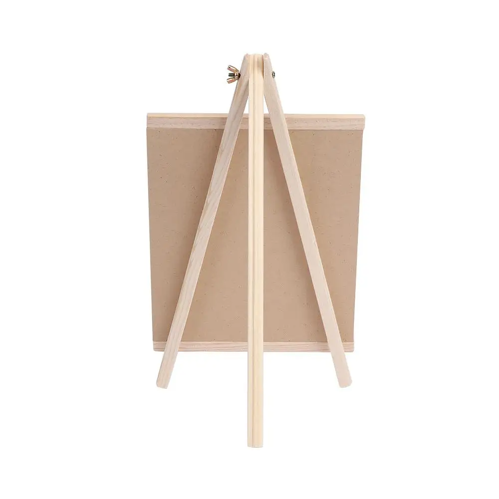 Kids Mini Writing Black Chalk Collapsible Wooden Boards Chalkboard Blackboard Pine Wood Easel