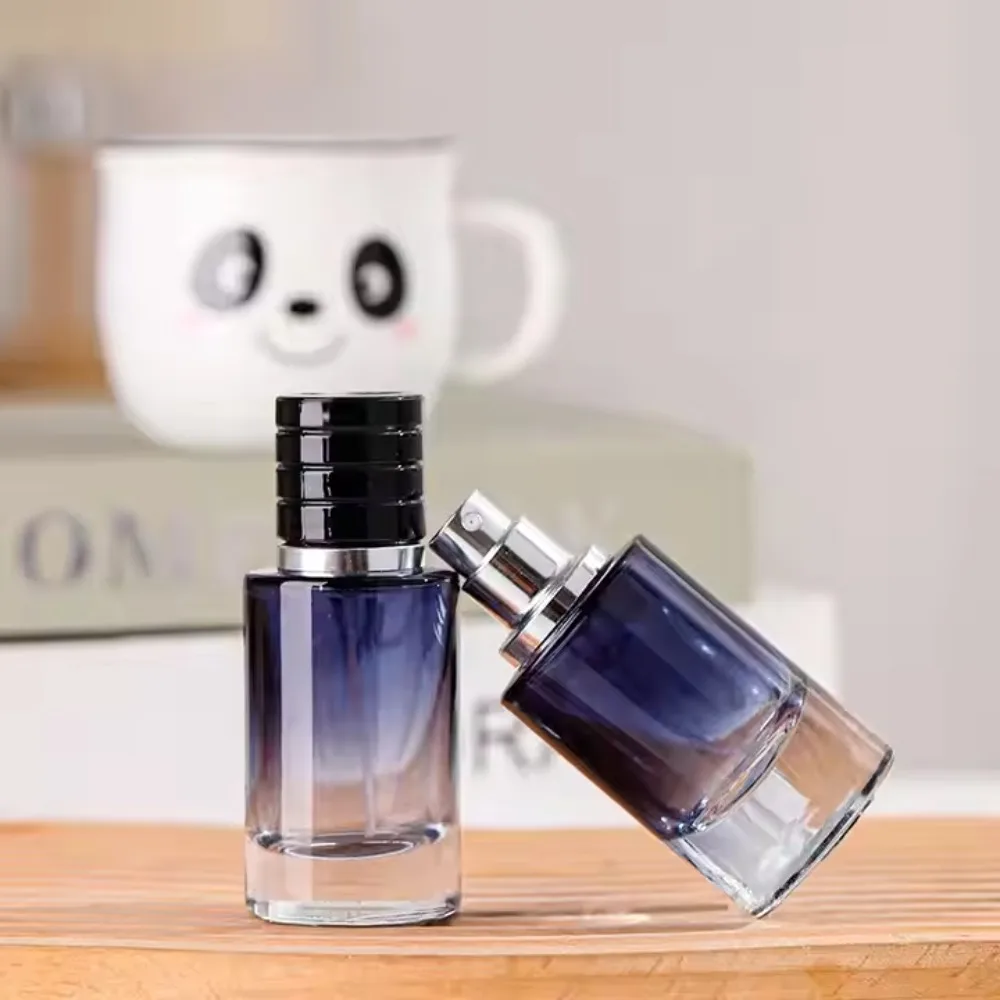 30ml 50ml 100ml Gradient Color Portable Glass Refillable Empty Perfume Bottle Cosmetic Container Atomiser Liquid Split Bottles