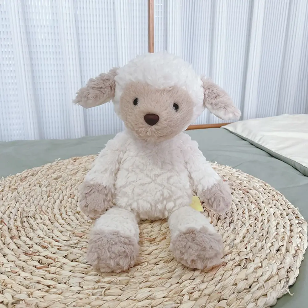 I giocattoli di peluche accompagnano i giocattoli Decorazioni per la festa nuziale Decorazione della casa Animali Giocattoli di pecora Bambola di pecora Soffici pecore
