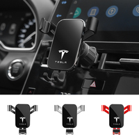 Car Phone Holder Car Air Vent Clip Mount Mobile Cell Stand For Tesla Model 3 Model S Model X Model Y Roadster