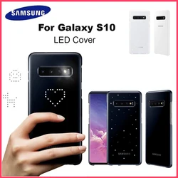 Original SAMSUNG Smart LED Cover For Samsung Galaxy S10 SM-G9730 Emotional Led Lighting Effect Smartphone Case