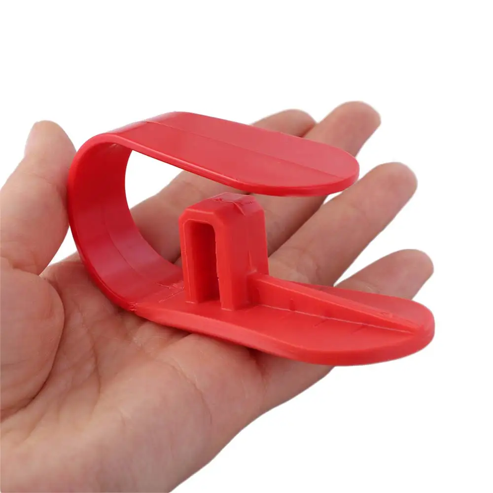 Unlock Device Child Seat Buckle Release Tool Prevent Nail Injury Labour-saving Device Kids Safety Seat Unlocking Universal Red view 3