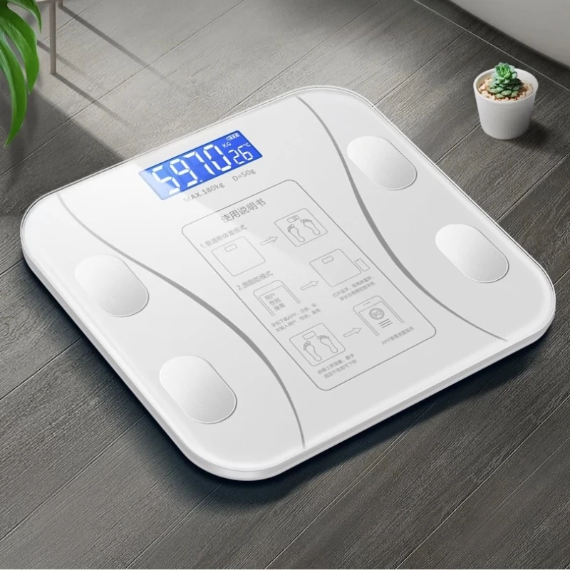 

Body Fat Scale Human Body Call Intelligent Precision Home Is A Small Intelligent Electronic Scale Bluetooth