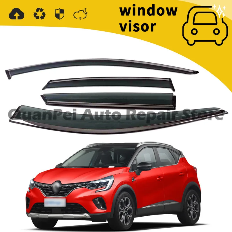 For 2017 Renault Kadjar Special Modified Rear Spoiler, Non-Destructive Installation Sport Fixed Wing