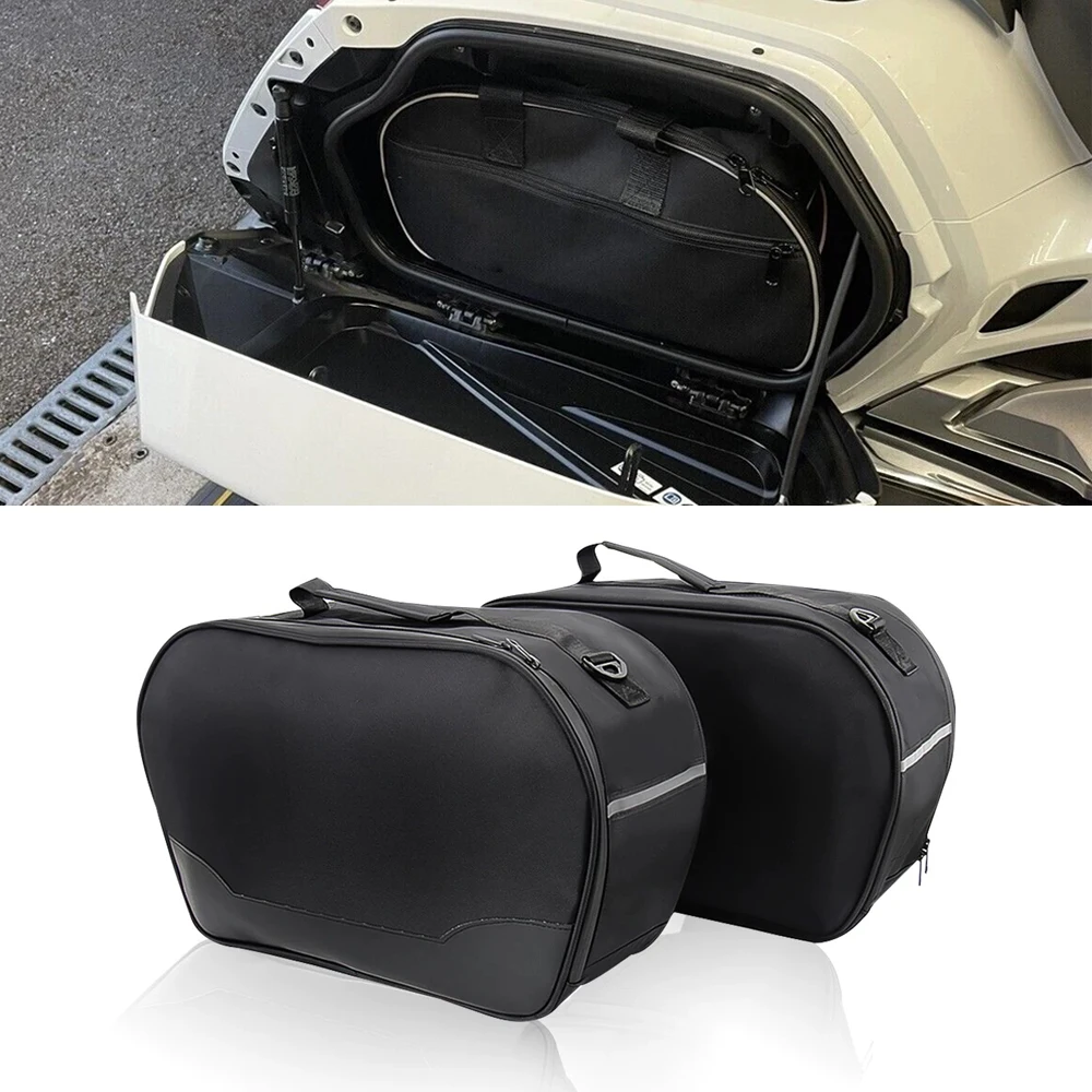 

Motorcycle Saddlebags Luggage Bag Case Inner Bags Trunk Pannier Liner Bag Tool Bags For Honda GoldWing GL1800 Gold wing GL 1800