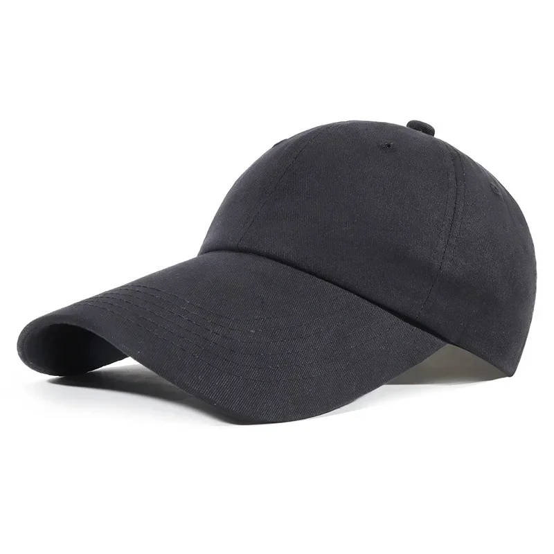 

Brand Oohmy Ajustable Extra Long 11cm Bill Brim Baseball Cap Men Women 100% Cotton Visor Hat