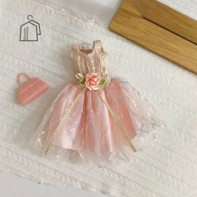 30 سنتيمتر/11 بوصة عارضة أزياء ملابس دمى اكسسوارات رائعة الأزياء الترتر اللباس DIY اللباس ملابس الأميرة ل PP FR Xinyi