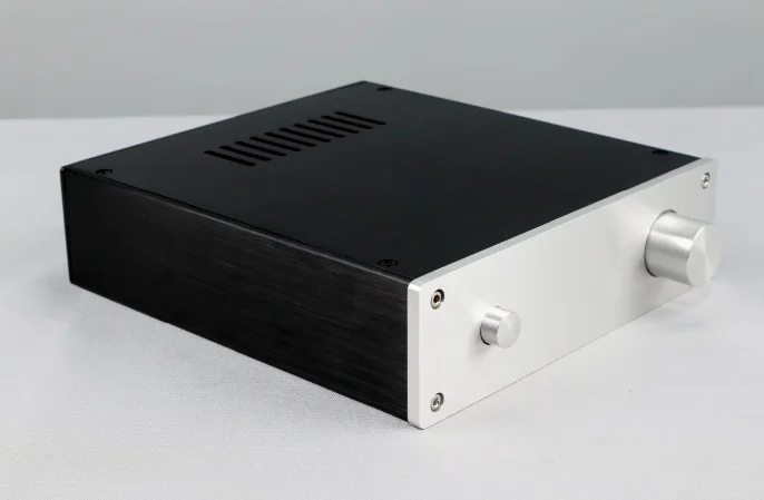 

216 All aluminum amplifier chassis / Preamplifier case / AMP Enclosure DIY box (168 *100*228mm)