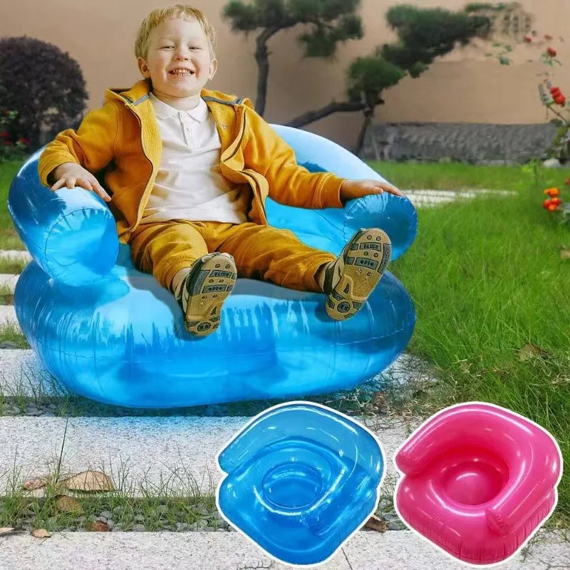 Leisure Inflatable Seatings Transparent Portable Inflatable Seatings Play Seat Outdoor Furniture Suelos Inflables ZY40CQZJ