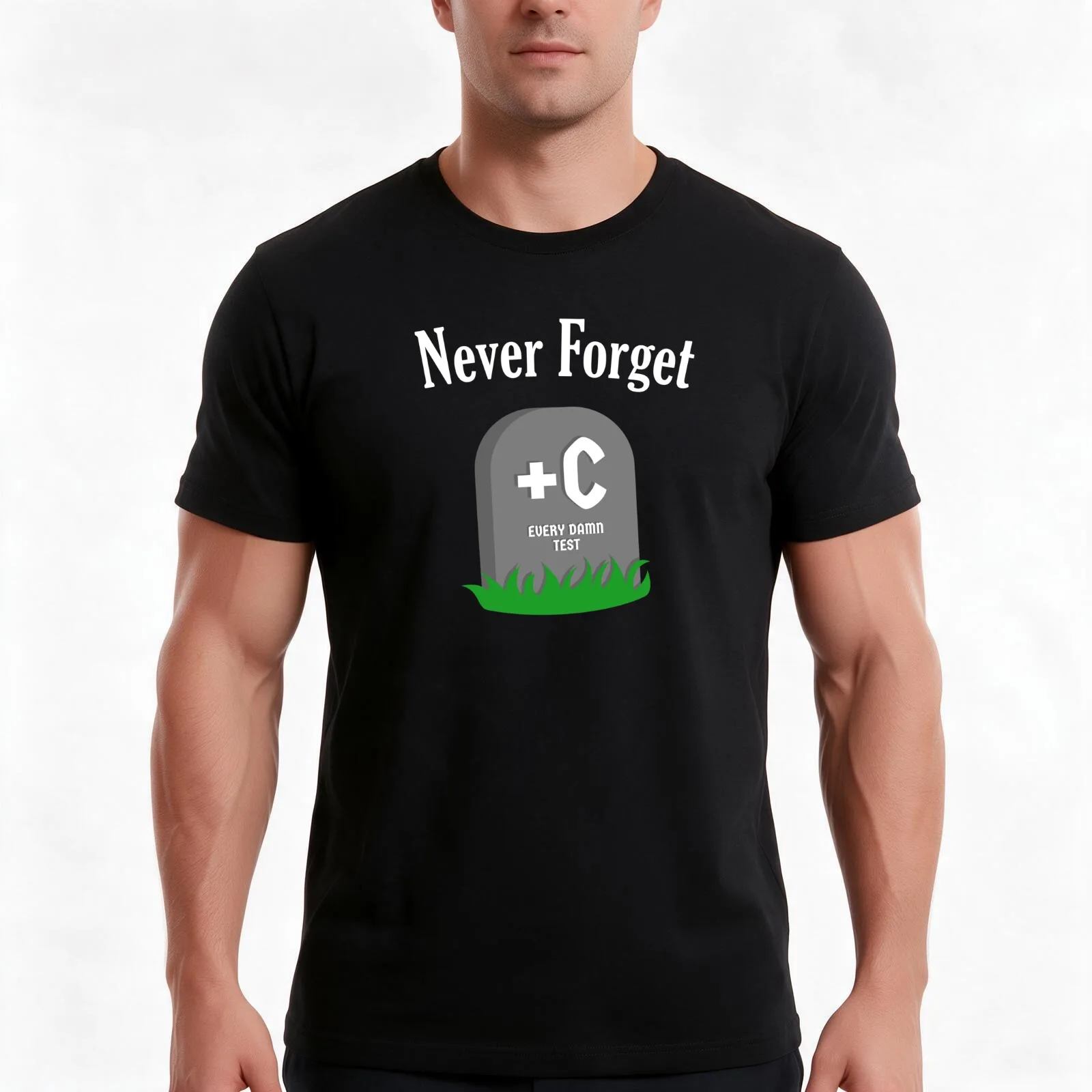 Never Forget Integration Constant Calculus Joke T-Shirt, Summer Casual Cotton Tee, Oversized Streetwear Tops, Unisex Men Women