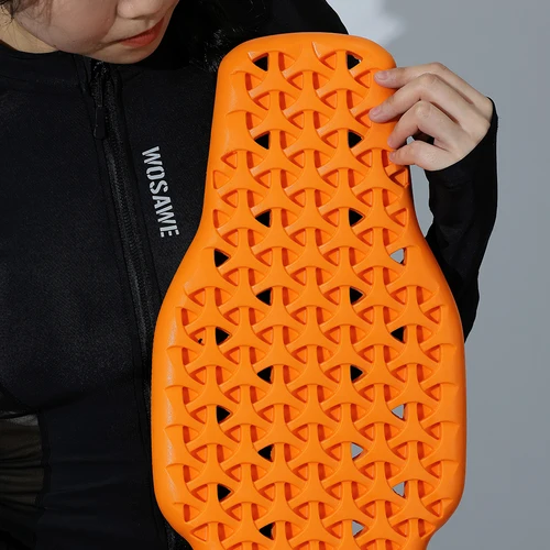 Imagen 2 del producto WOSAWE-Chaqueta protectora para motocicleta, armadura suave, trajes de carreras de motociclista, dispositivos de protección, equipo interno, 5 unids/set/Set