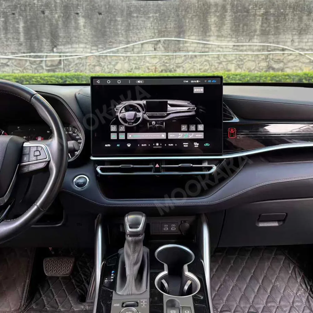 15.6 Inch Android 13 For Toyota Highlander Crown Kluger 2022‑2025 Car Radio Multimedia Player GPS CarPlay Head Unit DSP HD 4G