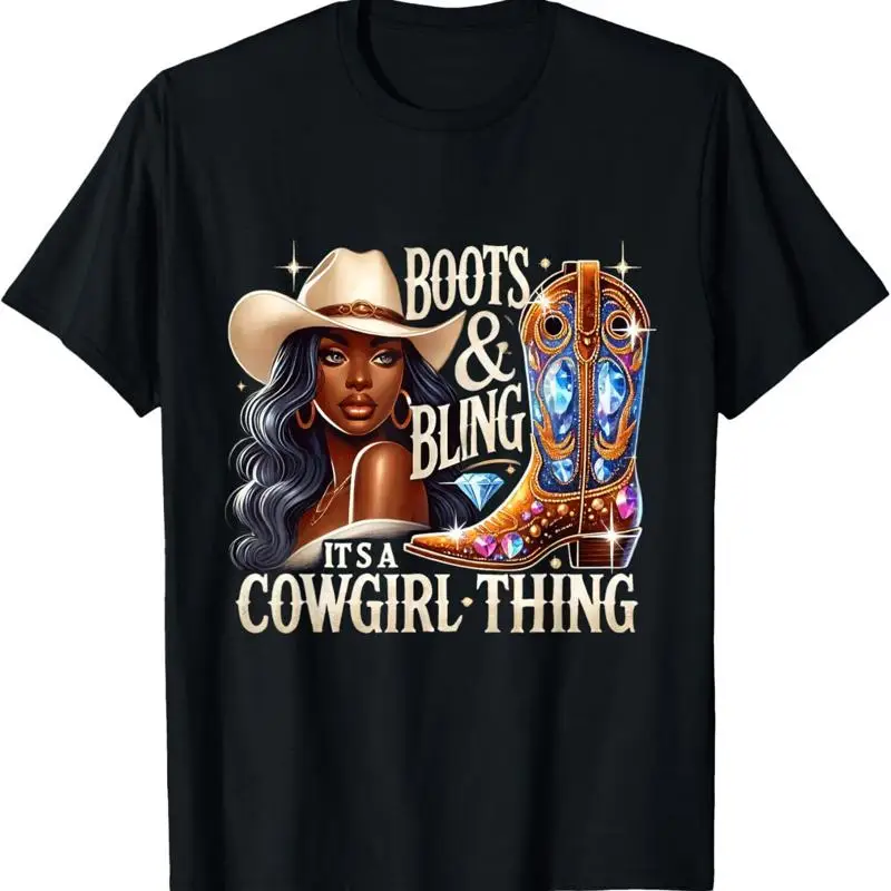 

Сапоги Bling Its A Cowgirl Thing Футболка с меланином и родео