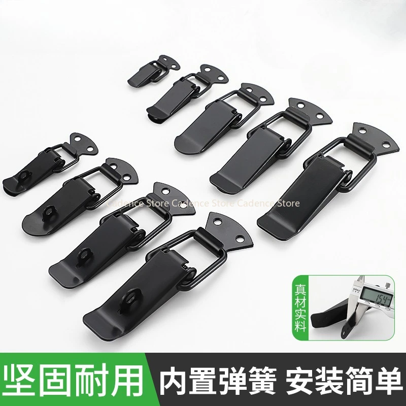 2 PCS Toggle Latches Spring Loaded Clamp Clip Case Box Latch Catch Toggle Tension Lock Lever Clasp Closures Crate Lock Snap