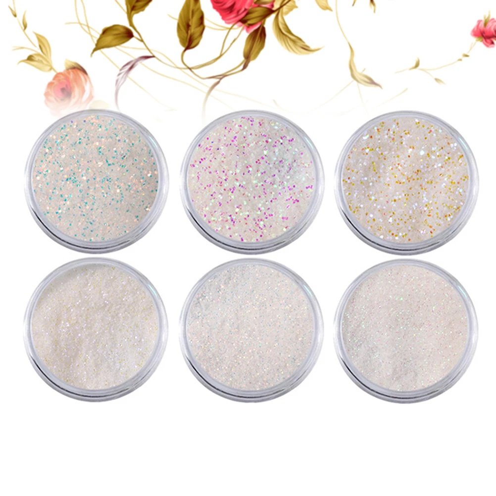 

28g Art Glitter Flash Sequin Decorations for DIY Manicure Long Lasting Shiny Effects Easy Apply Fashion Style Nail Glitter