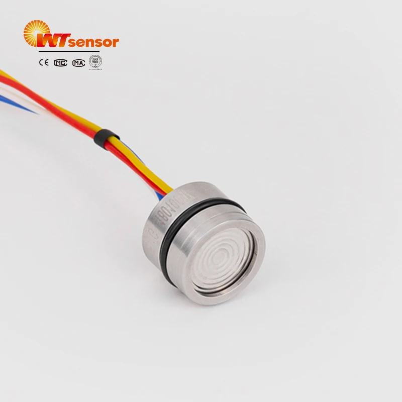 

15.8mm Small Size IP65 -100kPa 25MPa 0.25% Accuracy 2mv 60mv Output Piezoelectric Silicon Pressure Sensor
