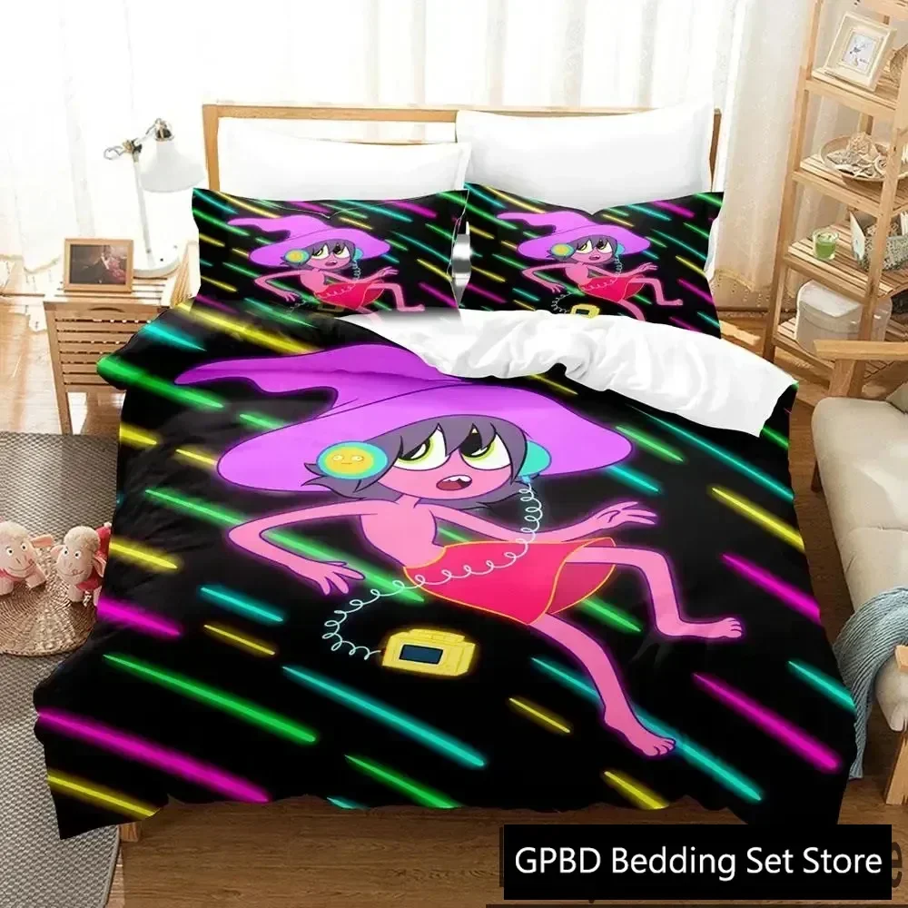 The Midnight Gospel Parallel Bars Bedding Set Duvet Cover Bed Set Quilt Cover Pillowcase Comforter king Queen Size Boys Adult