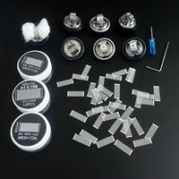 Ni80 0.17ohm 0.22ohm A1 0.19ohm 0.2ohm Mesh Coil Stainless Steel Spiral / Mesh Deck For Zeus X / ZX II /X Mesh Bottom Base