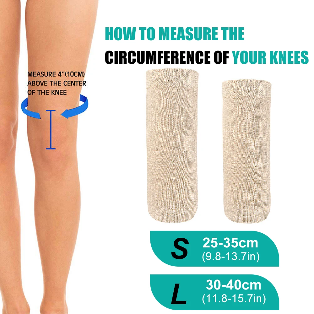 Prosthetic Stump Shrinker Below Knee High Elasticity Thickened Gel Prosthetic Sleeve Prosthetic Gel Sleeve Socks Stump Shrinker