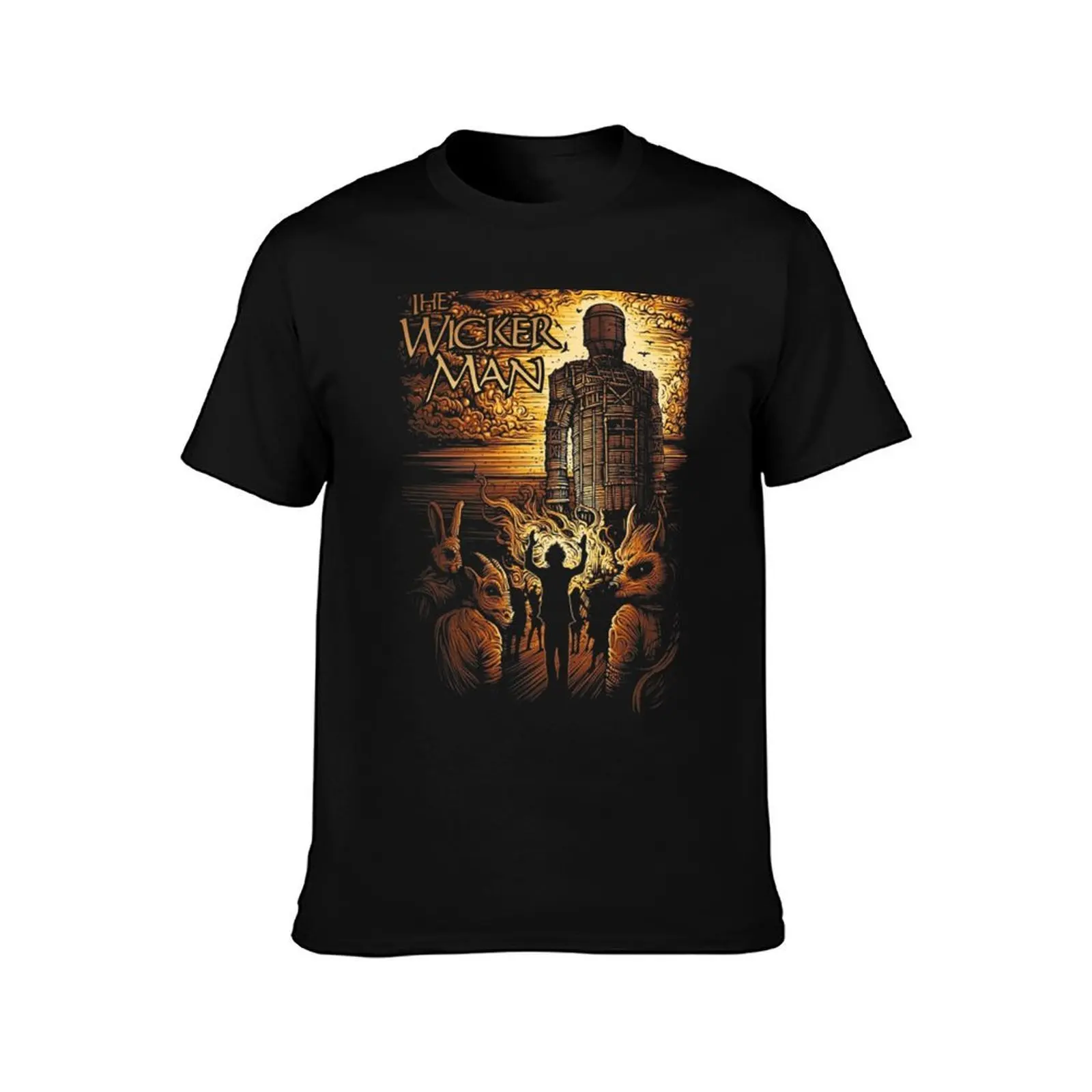 The Wicker Man Movie - Celebration T-Shirt, Summer Casual Cotton Tee, Oversized Streetwear Tops, Vintage Graphic Print
