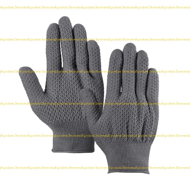 R1WD V Shaped Design Pineapple Texture Gloves For Enhancing Friction Beaded Polishing
