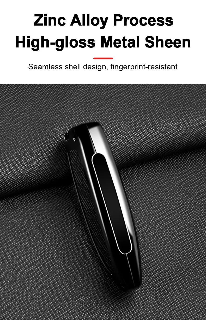 Schutzhülle für Autoschlüssel, passend für GAC Trumpchi GS7, GS8, GM8, GS5, GA6, GM6, aus Zinklegierung und Leder, zum Schutz des Schlüsselgehäuses, Autozubehör. – Detail 4