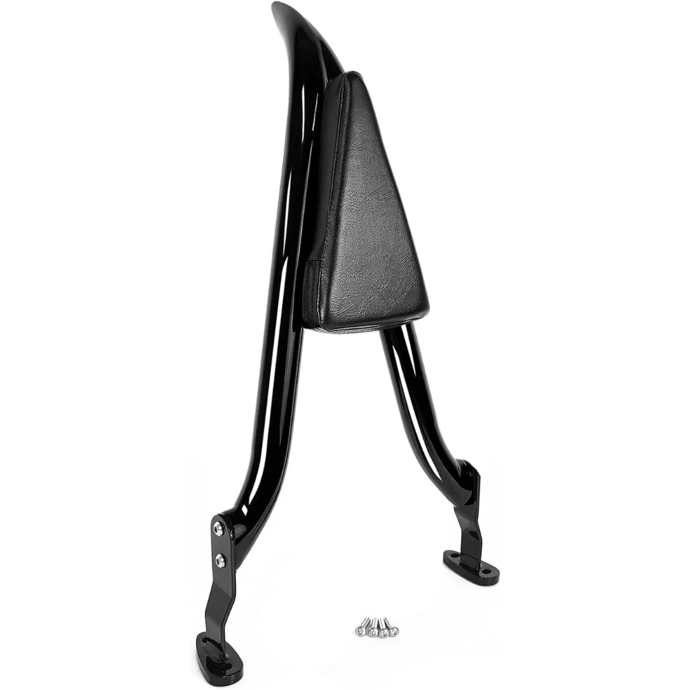 

24" Black Sissy Bar Pad Backrest For Harley Davidson FLRT Freewheeler 2015-2024 Road Glide 3 FLTRT 2023