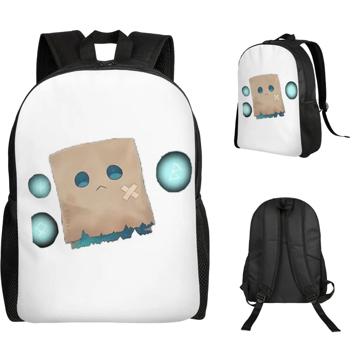 Nanashi Mumei - Nameless Friend Backpack Student Boys Girls BookBag School Bag Computer Shoulder Bags