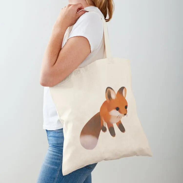 

Foxes - dark Tote Bag tote men canvas university Canvas
