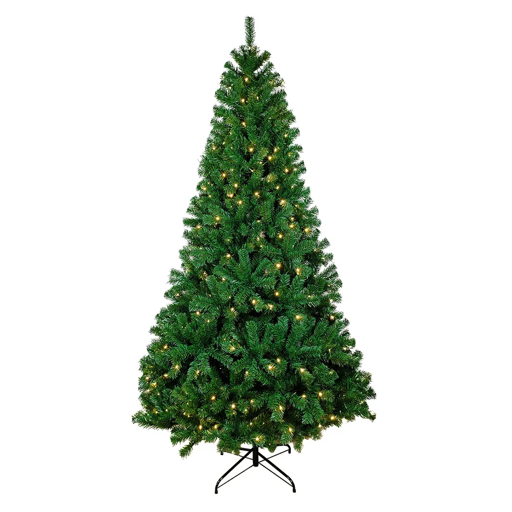 1.2m / 4.0m PVC encrypted luminous Christmas tree Christmas New Year shopping mall home decoration