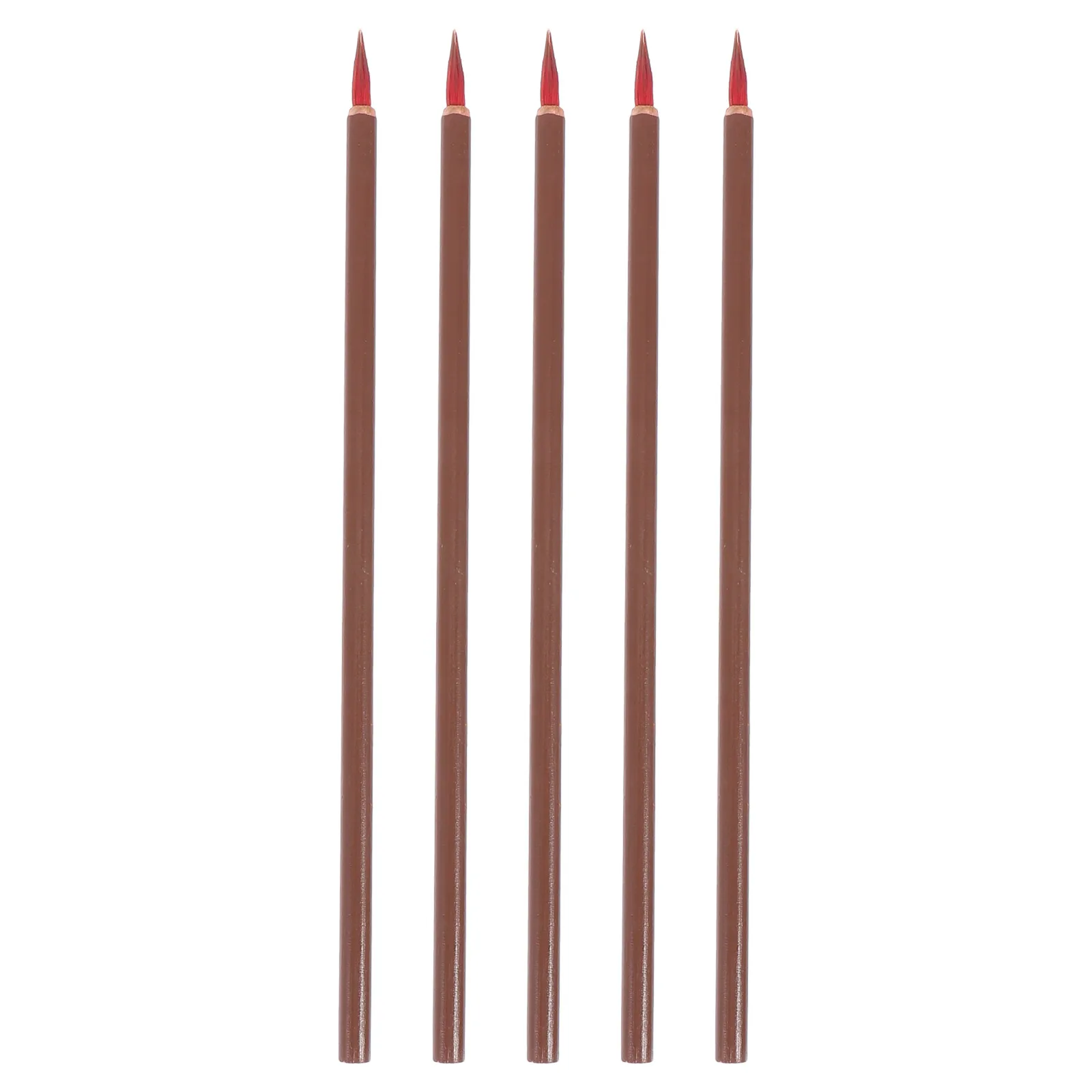 

5Pcs Chinese Calligraphy Brush Pens Professional Painting Writing Stationery for Students Beginners Advanced Practice