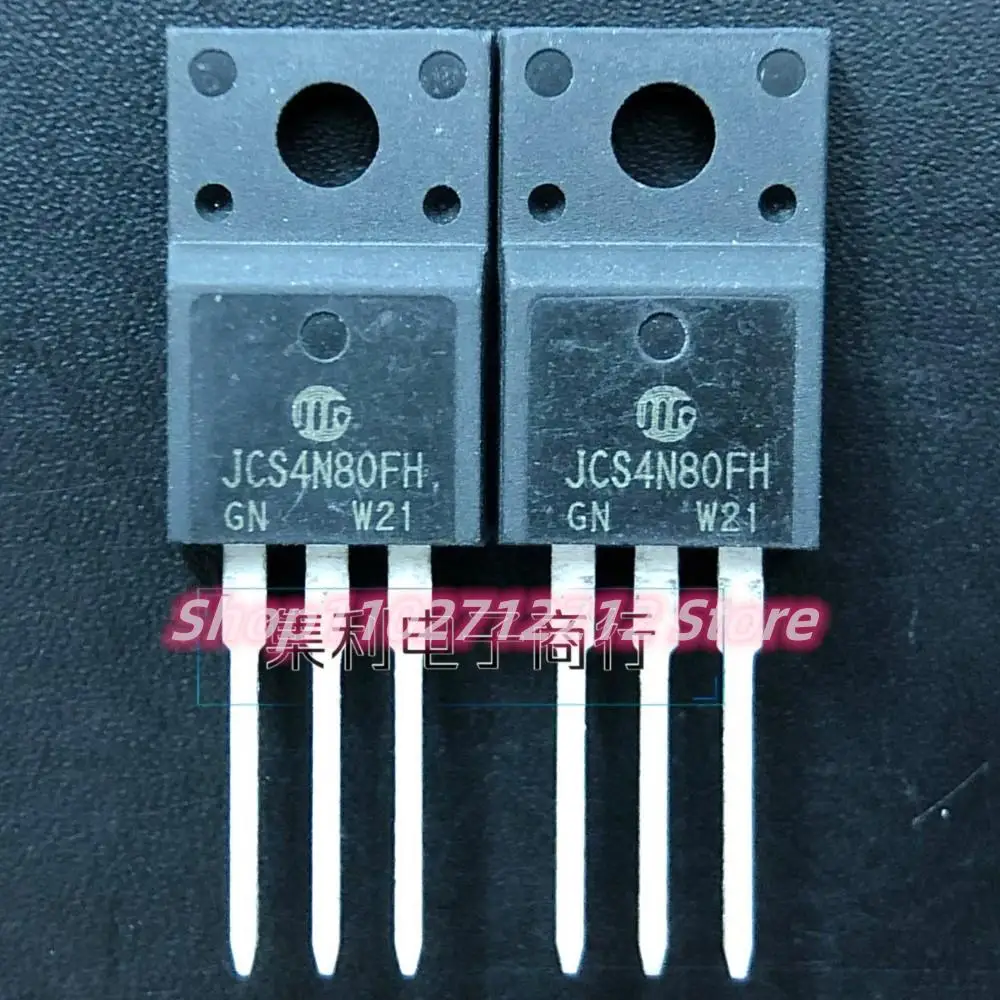 5PCS-10PCS  JCS4N80FH  TO-220F 800V 4A MOSN  Imported NEW Original  Best Quality