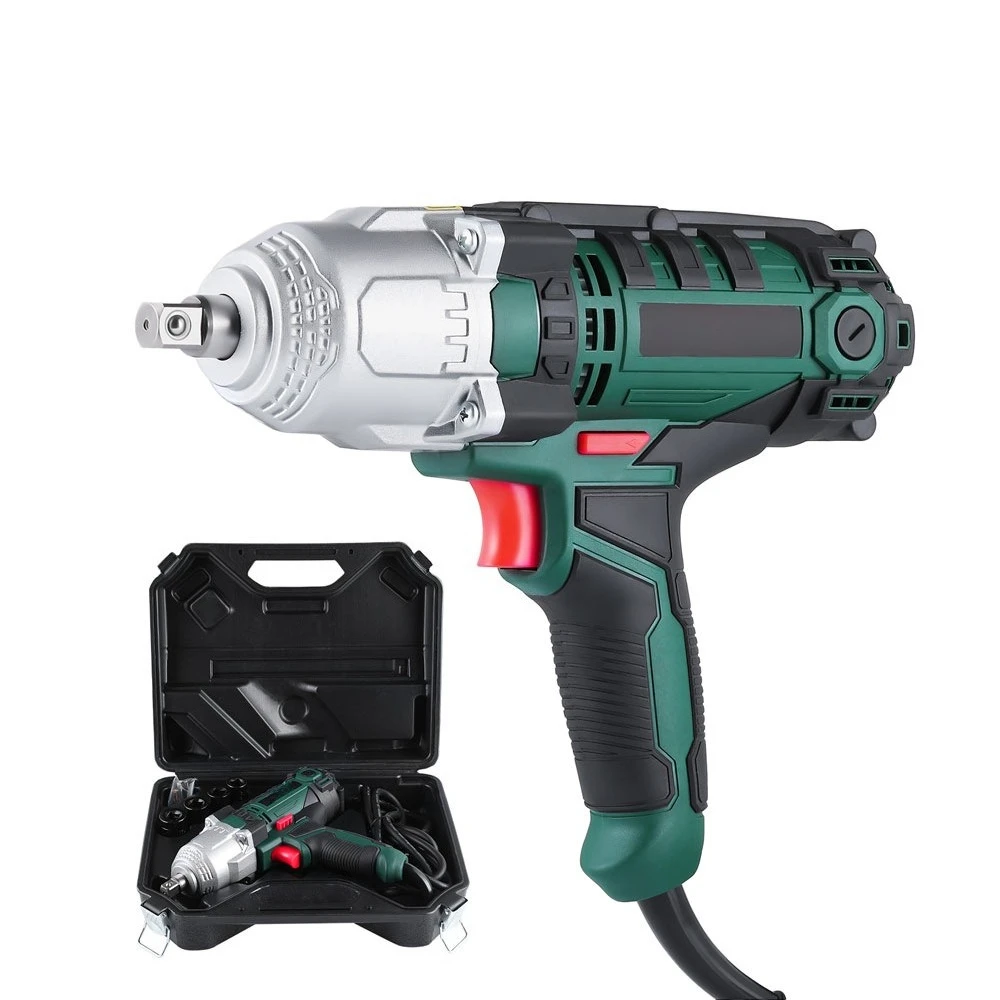 550W impact wrench high power 220V electric wrench high torque pure copper motor 2 meters rubber wire