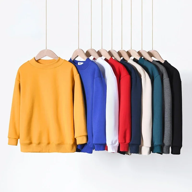 

Girls Clothes 8 10 12 Y Children Sports Costumes Teen Kids Winter Sweatshirt Fleece Thicken Warm Casual Pullovers Tops for Boys