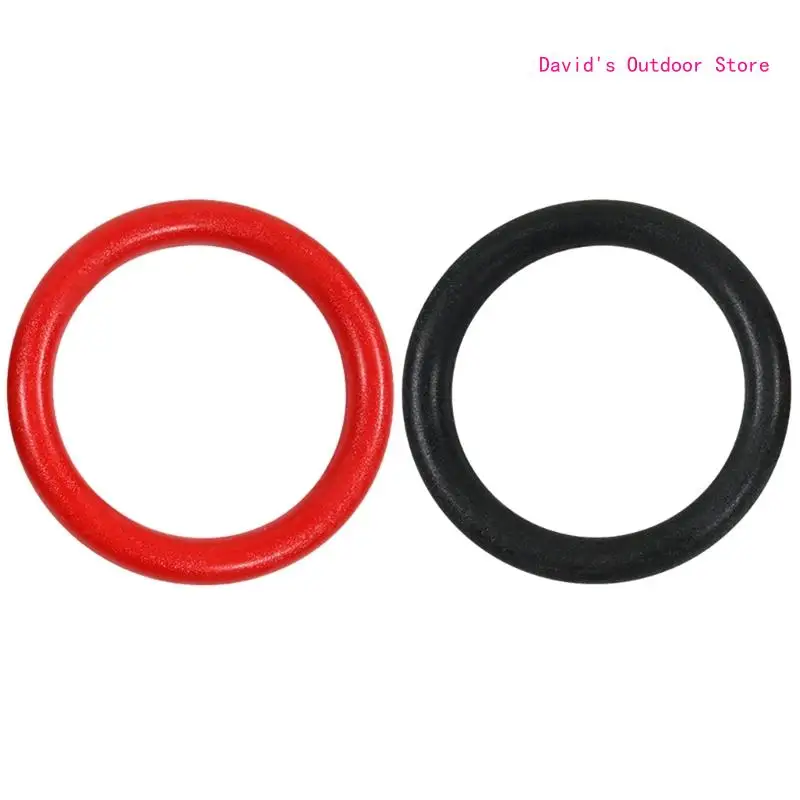 

1Pc Plastic Gymnastics Training Rings Non Slip Fitness Rings for Workout, Strength Training, Pull Up and Dip Easy to Use X3UA