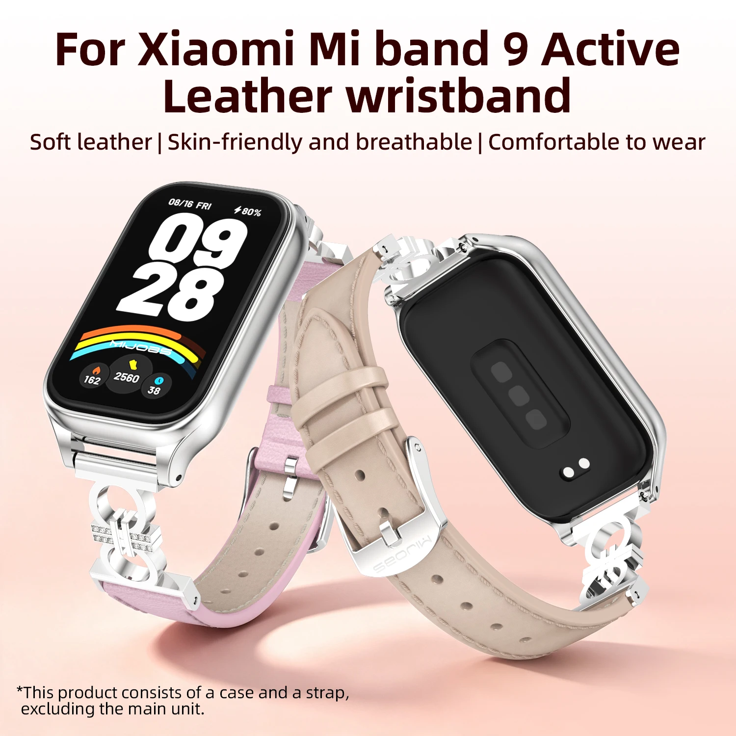Strap for Mi Band 9 Active Watchband for Xiaomi Smart Band 9 Active Bracelet Wrist Strap for Redmi Smart Band 3 Wristbands