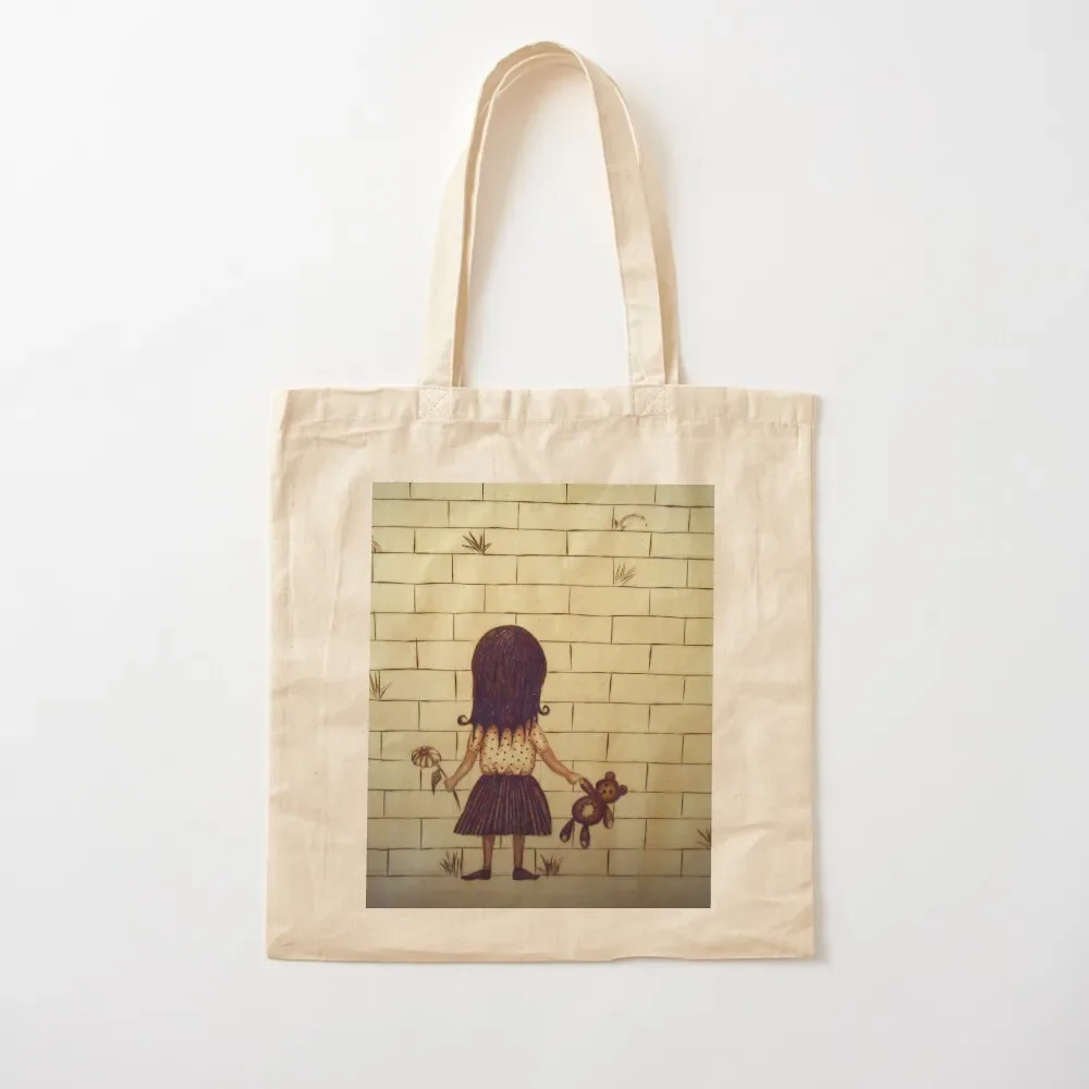 

Empty Bricks Tote Bag bag luxury women bags luxury women canvas bags Handbags Tote Bag