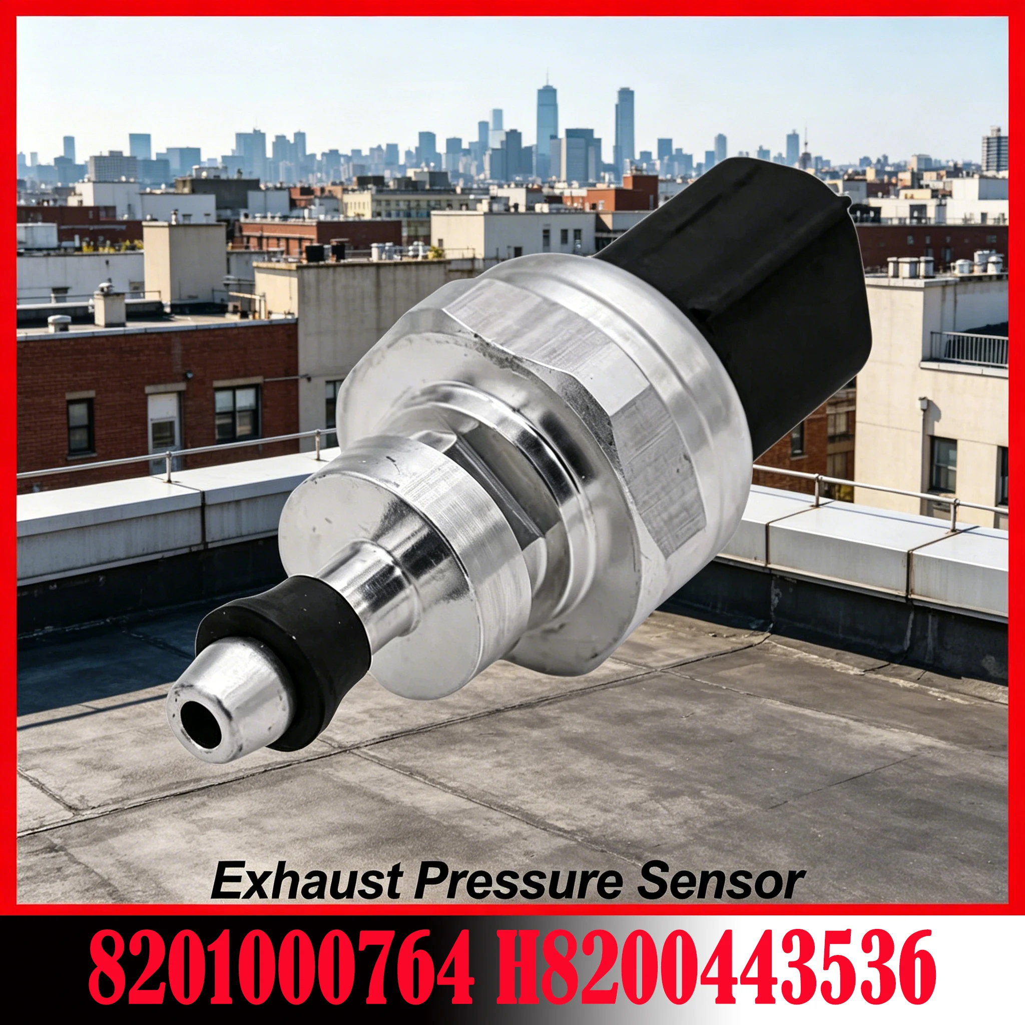 Turbo Exhaust GAS Pressure Sensor 8201000764 H8200443536 for Renault Megane Dacia Nissan Qashqai Opel Vauxhal 93198718 51CP05-03