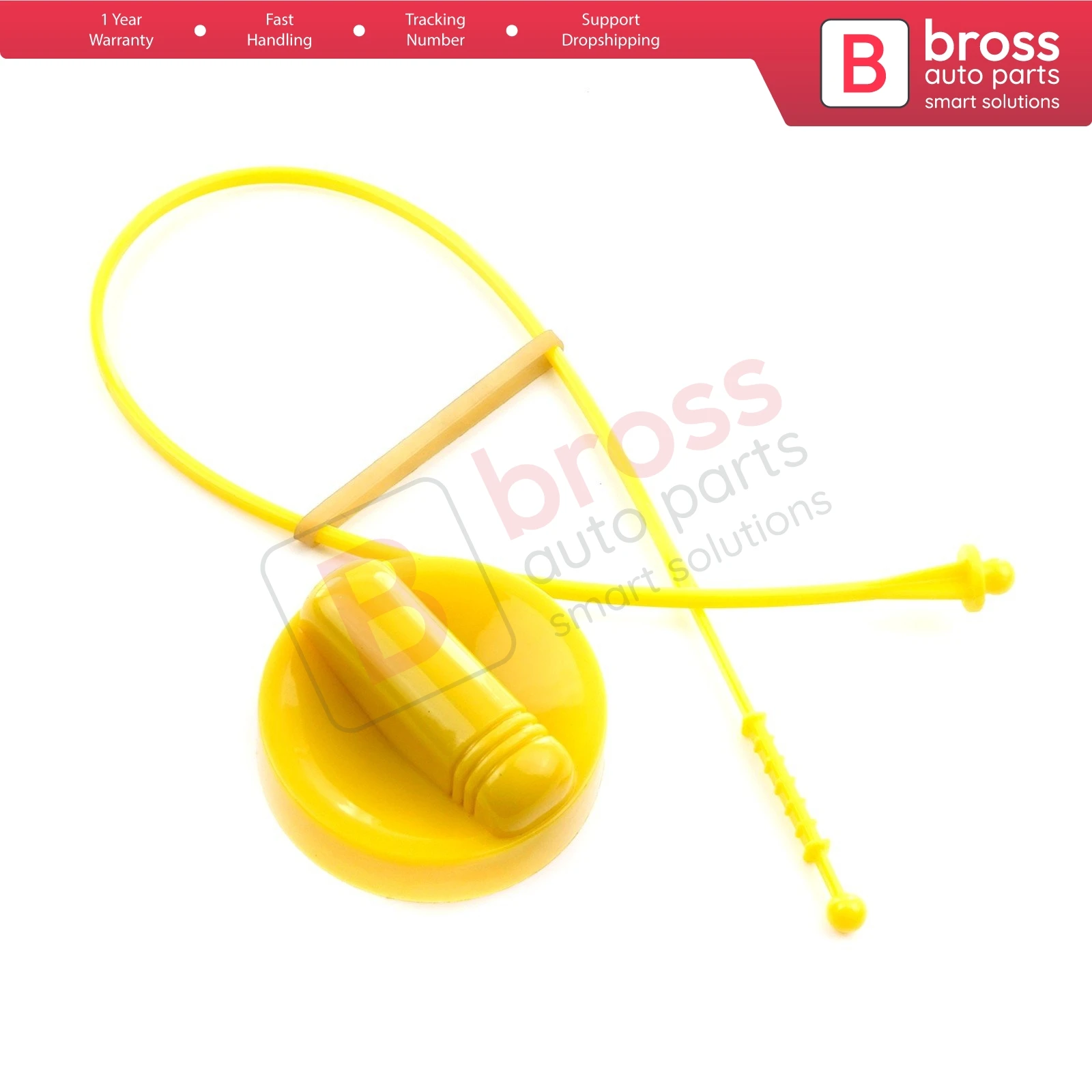 Bross BSP510 Engine Oil Dipstick Measurer With Cap: 8200138515 for Renault Trafic 1.9DCI Nissan Primastar 1.9DCI Opel Vivaro