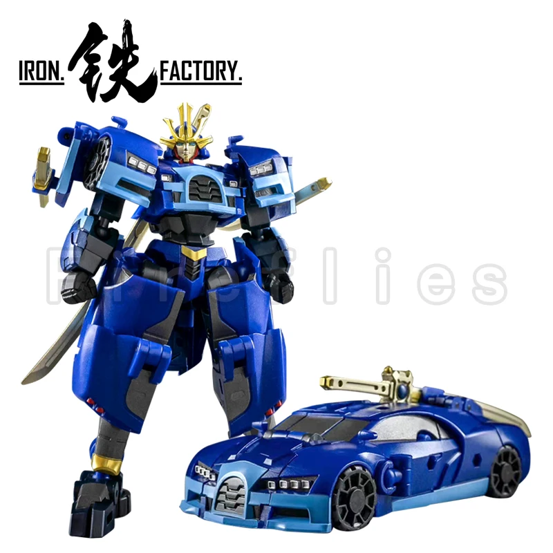 9.5cm Iron Factory Transformation Robot Action Figure IF EX-52T Twin-Edged Blade Norimune Tsuki Anime Model Toy Free Shipping